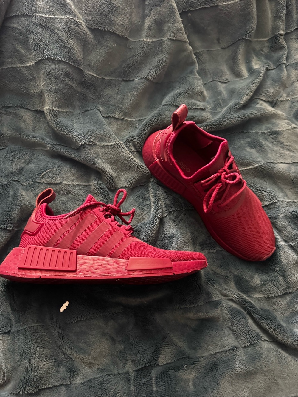 adidas maroon NMD Knit Sneaker - Picture 2 of 4